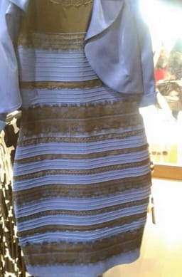 The blue dress of Internet controversey 